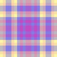 Vector check background of tartan pattern texture with a fabric textile seamless plaid.