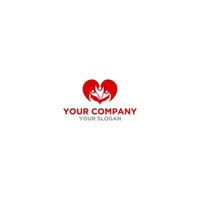 Help Love Career Logo Design Vector