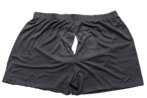 antiguo pantalones cortos o bragas rasgado son Rasgado a el abajo. eso porque de largo hora usar. en transparente antecedentes png