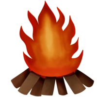 Bonfire, flames that are burning png