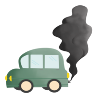 negro fumar coche png