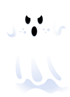 Cartoon Ghost Halloween Illustration png