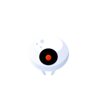 Cute spider halloween decoration png