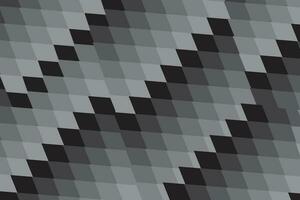 Abstract dark background pattern with rhomboids.Vector 3D graphic illustration in grayscale. vector