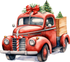 Navidad elementos presentando Papa Noel, rodolfo, y regalo sorpresas png