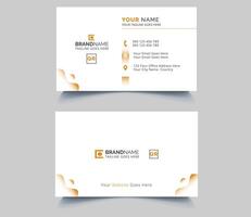 Business card design template, Clean professional business card template, visiting card, business card template vector