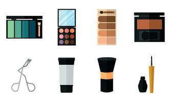 Set of make up icons Fashion icon Vector