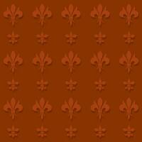 Seamless pattern background with lys flower symbols Vector