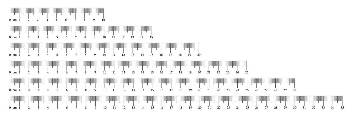 Centimeter ruler to scale deals