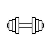 Dumbbell icon vector design templates simple and modern