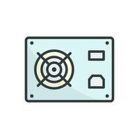 Power Supply icon vector design templates simple and modern