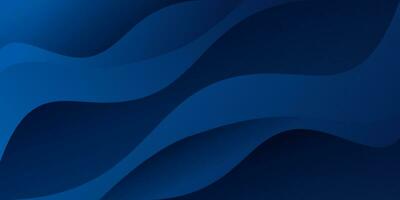 Modern dark blue abstract background. wave Gradient color. Design Banner. futuristic, corporate vector