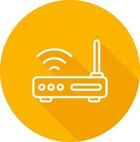 Wi-Fi Router Vector Icon