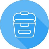 Portable water container Vector Icon