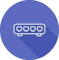 Ethernet Switch Vector Icon