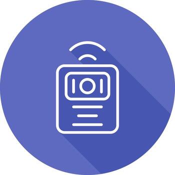 inalámbrico intercomunicador vector icono