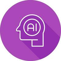 Artificial Intelligence Vector Icon