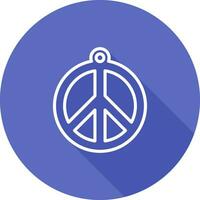 paz símbolo vector icono