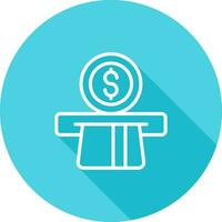 Automated Teller Machine Vector Icon