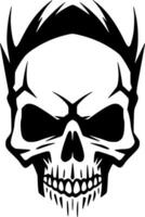 Skull - High Quality Vector Logo - Vector illustration ideal for T-shirt graphic