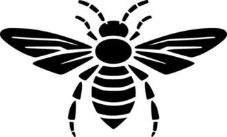 Bee - High Quality Vector Logo - Vector illustration ideal for T-shirt graphic