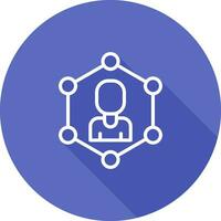 Network Segmentation Vector Icon