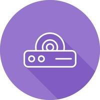 DVD Player Vector Icon