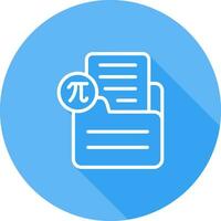 Document Insert Formula Vector Icon