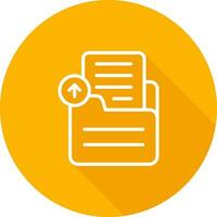 Document Upload Vector Icon