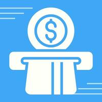 Automated Teller Machine Vector Icon