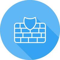 icono de vector de firewall