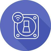 Smart Light Switch Vector Icon