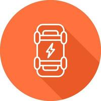 Electric Skateboard Vector Icon