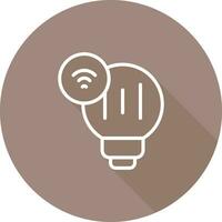 Smart Bulb Vector Icon