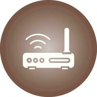 Wi-Fi Router Vector Icon