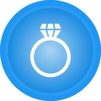 Diamond ring Vector Icon