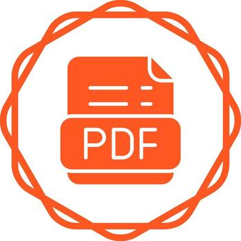 Pdf Vector Icon