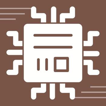 Microchip Vector Icon