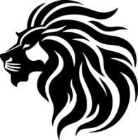 Lion - Minimalist and Flat Logo - Vector illustration