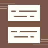 Document Split Vector Icon