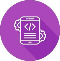 Mobile App Development Vector Icon