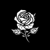 Rose - High Quality Vector Logo - Vector illustration ideal for T-shirt graphic