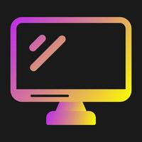 Monitor Vector Icon