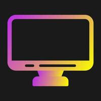 Monitor Vector Icon