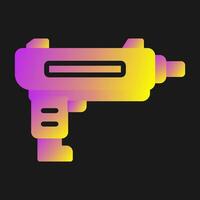 icono de vector de pistola