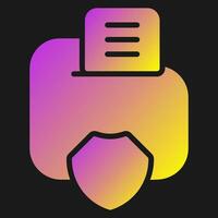 Data Privacy Vector Icon