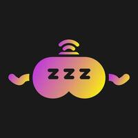 Sleep Tracker Vector Icon