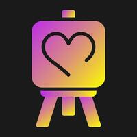 Love painting Vector Icon