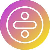 Division Vector Icon