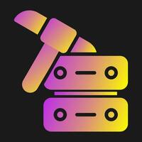 Data Mining Vector Icon